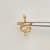 Anillo serpiente  Oro amarillo 18k / Talla 6 / 3,55 Gr