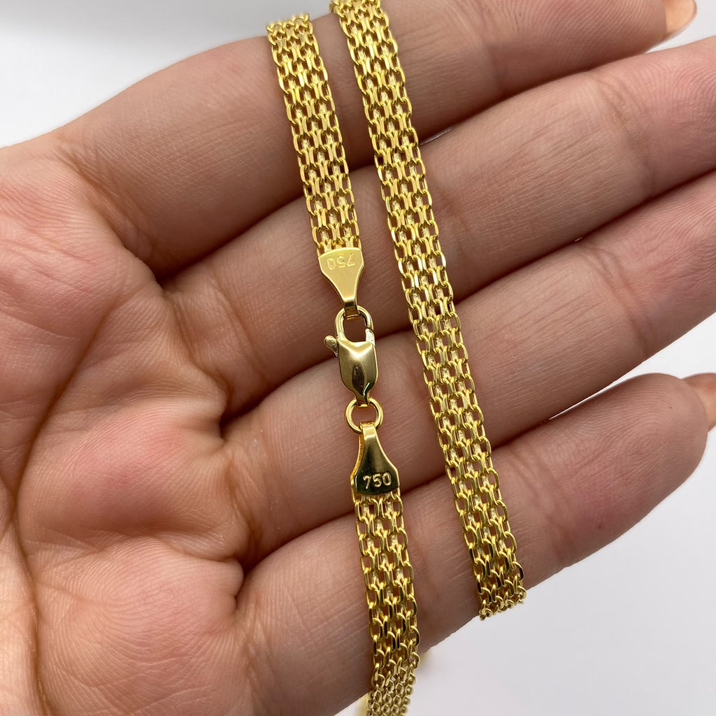 Cadena It China Oro amarillo 18k +1 / 7,30 Gr / 4,7 mm / 60 Cm