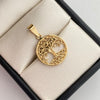 Dije arbol de la vida (POR FABRICACION) Oro amarillo 18k 4 Gr / 19,5 mm / 2,5 Cm