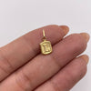Dije letra L Oro amarillo 18k 0,4 Gr / 6,96 mm / 1,3 Cm