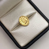 Herraje virgen milagrosa Oro amarillo 18k 0,98 Gr / 1,7 Cm
