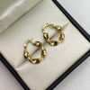 Candonga melchocha lisa Oro amarillo 1,75 Gr / 2 Cm