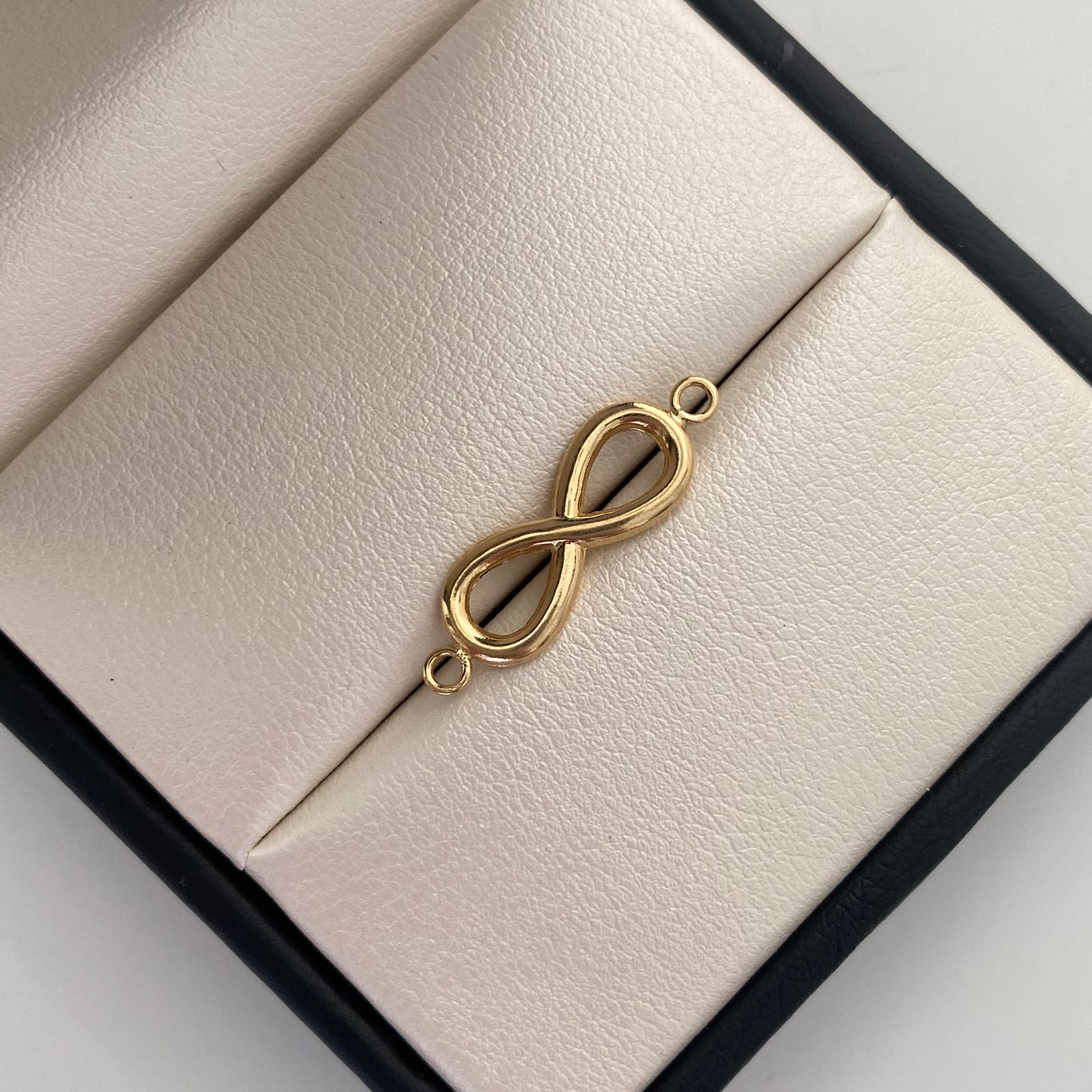Herraje Infinito Oro amarillo 18k 0,95 Gr / 0,9 Cm