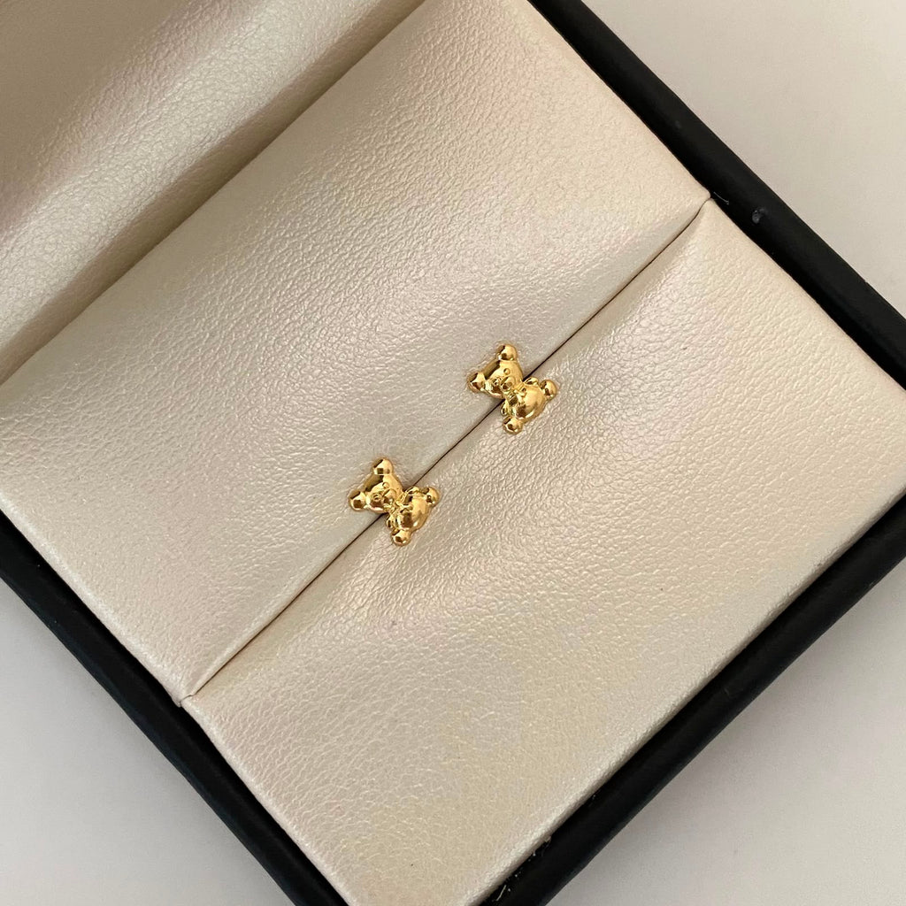 Topos osito  Oro amarillo 18k 0,8 Gr / 6 mm