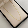 Cadena It Escalera Plana Oro amarillo 18k 1,8 Gr / 1,1 mm / 60 Cm