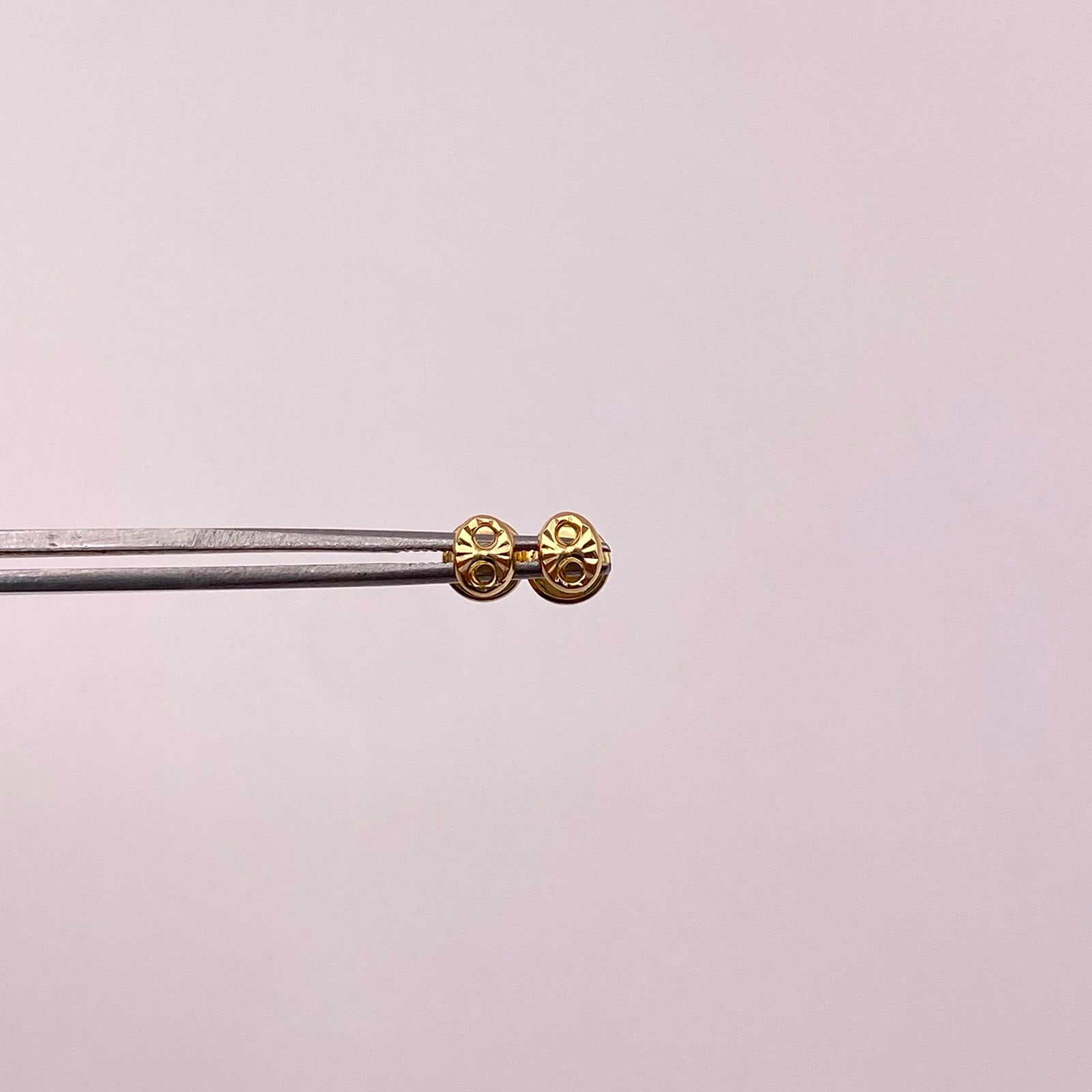 Topos Gc Diamantado Oro amarillo 18k 0,5 Gr / 4 mm