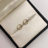 Candonga imperdible Oro amarillo 18k 0,35 Gr / 0,8 Cm