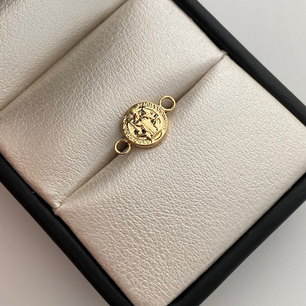 Herraje San Benito Oro amarillo 18k 0,3 Gr / 1,5 Cm