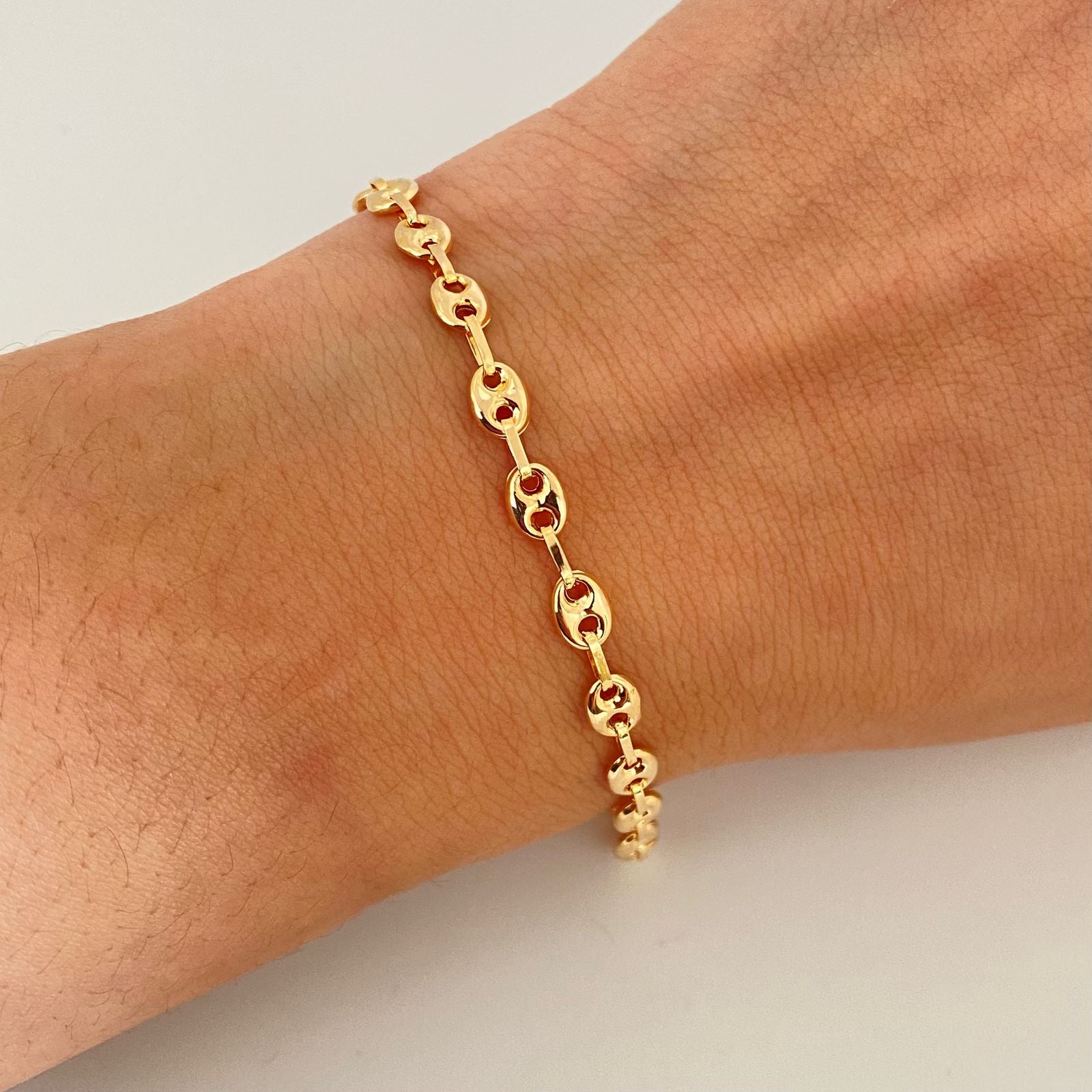 Pulso gc Oro amarillo 18k 3,80 Gr / 4,4 mm / 21,5 Cm Broche 0,60