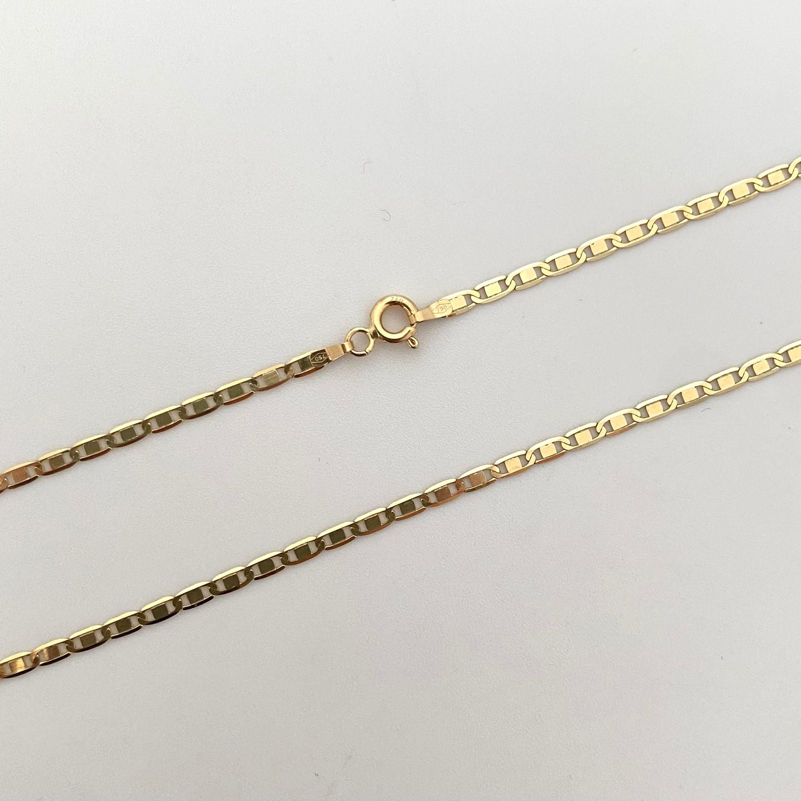 Cadena It plana Oro amarillo 18k 2,45 Gr / 1,7 mm / 45 Cm