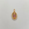 Dije Virgen de Guadalupe Oro amarillo 18k 2,75 Gr / 13,3 mm / 2,6 Cm