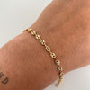 Pulso Gc Diamantdo Oro amarillo 18k 3,20 Gr / 4 mm / 22 Cm Broche 0,30