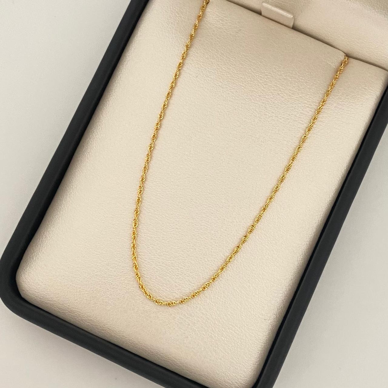 Cadena It mini lazo Oro amarillo 18k +1 / 0,90 Gr / 1,1 mm / 45 Cm