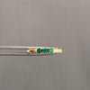 Anillo trio esmeralda (POR FABRICACION) Oro amarillo 18k / Talla 5 / 2,0 Gr