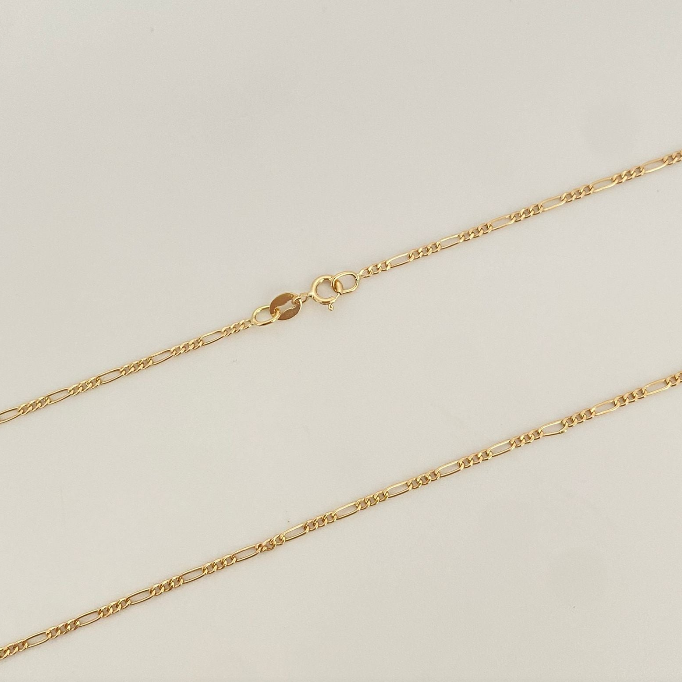 Cadena It 3x1 Oro amarillo 18k 2,05 Gr / 1,3 mm / 60 Cm