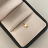 Broche Candado Oro amarillo 18k 0,4 Gr / 4,1 mm / 1 Cm
