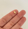 Broche Candado Oro amarillo 18k 0,4 Gr / 4,1 mm / 1 Cm