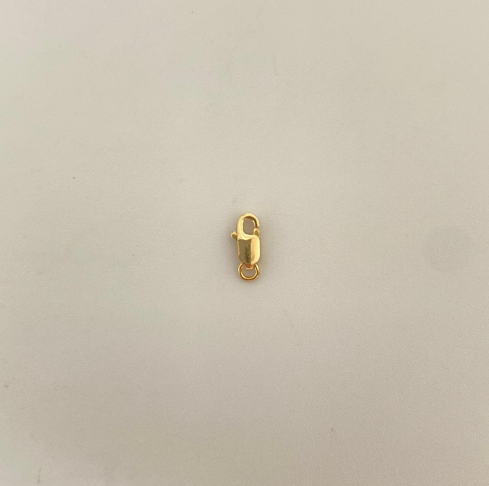 Broche Candado Oro amarillo 18k 0,4 Gr / 4,1 mm / 1 Cm