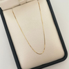 Cadena It Mini Veneciana Oro amarillo 18k +1 / 1,05 Gr / 0,5 mm / 45 Cm