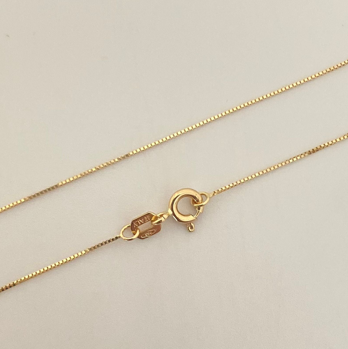 Cadena It Mini Veneciana Oro amarillo 18k +1 / 1 Gr / 0,5 mm / 40 Cm
