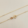Cadena It Mini Veneciana Oro amarillo 18k +1 / 1,05 Gr / 0,5 mm / 45 Cm