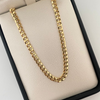Cadena It Cubana Oro amarillo 18k 8,05 Gr / 3,8 mm / 60 Cm