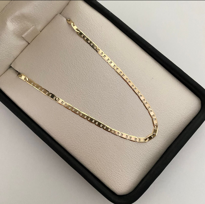 Cadena It Plana Oro amarillo 18k 5,75 Gr / 2,5 mm / 60 Cm