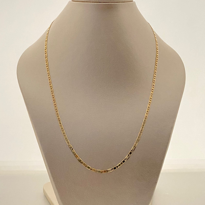 Cadena It Plana Oro amarillo 18k 5,75 Gr / 2,5 mm / 60 Cm