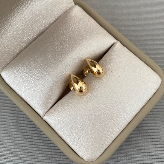 Topos Gota lisa Oro amarillo 18k 0,7 Gr / 4,6 mm