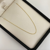 Cadena It Escalera Oro amarillo 18k 1,2 Gr / 1,6 mm / 50 Cm