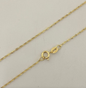 Cadena It Escalera Oro amarillo 18k 2,35 Gr / 2 mm / 50 Cm