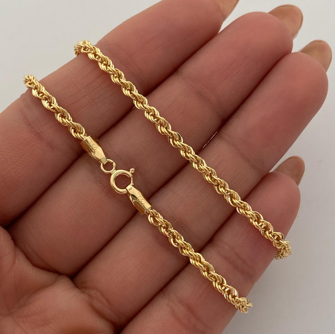 Cadena It Lazo Oro amarillo 18k +1 / 4,2 Gr / 2,7 mm / 50 Cm