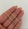 Cadena It Plana Lisa Oro amarillo 18k 1,45 Gr / 1,3 mm / 45 Cm