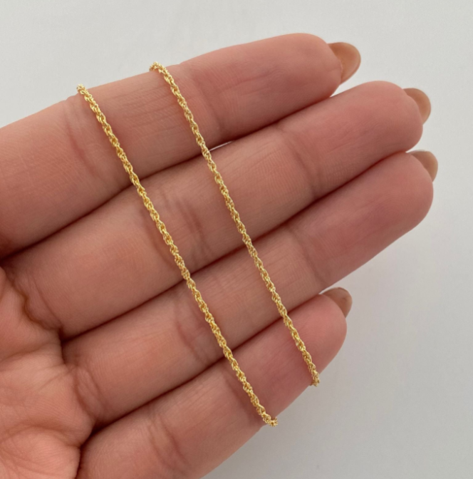 Cadena It Mini Lazo Oro amarillo 18k +1 / 1 Gr / 1,3 mm / 50 Cm