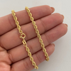 Cadena It Lazo Oro amarillo 18k +1 / 12,65 Gr / 3,6 mm / 70 Cm