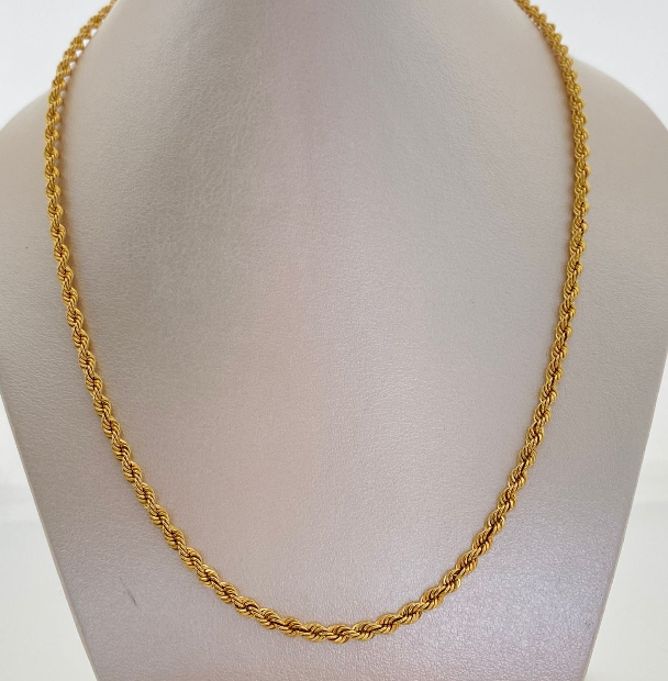 Cadena It Lazo Oro amarillo 18k +1 / 12,65 Gr / 3,6 mm / 70 Cm