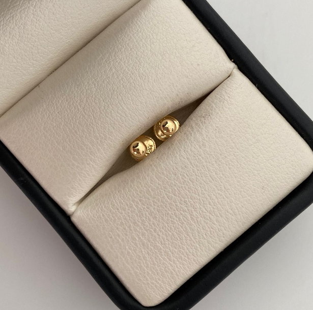 Topos Bola 3mm Oro amarillo 18k 0,35 Gr