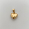 Dije Corazon inflado Oro amarillo 18k 0,7 Gr / 10,8 mm / 2 Cm
