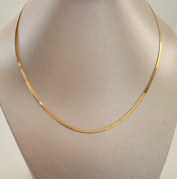 Cadena It Espejo Oro amarillo 18k +2 / 3,2 Gr / 2,1 mm / 45 Cm
