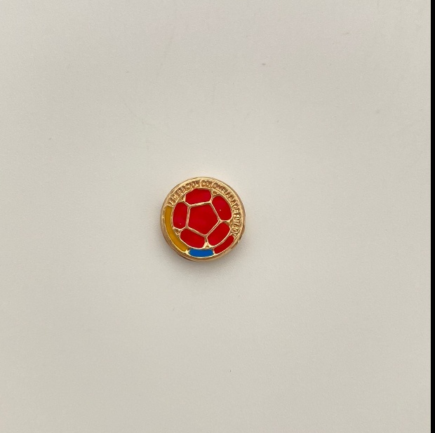 Herraje Balon Oro amarillo 18k 0,9 Gr / 1.5 Cm