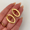 Candonga It Ovalada Oro amarillo 18k +4 / 3,05 Gr / 2,3 Cm