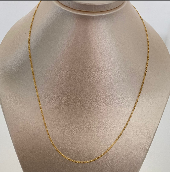 Cadena It 3x1 Oro amarillo 18k 1,0 Gr / 1,1 mm / 45 Cm