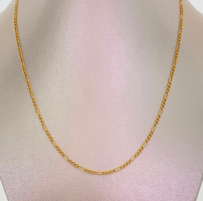 Cadena It 3x1 Oro amarillo 18k 2,75 Gr / 2,2 mm / 45 Cm