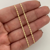 Cadena It Plana Lisa Oro amarillo 18k 2,05 Gr / 1,5 mm / 45 Cm