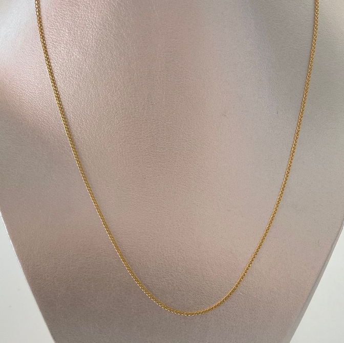 Cadena It Cubana Oro amarillo 18k 2,1 Gr / 1,8 mm / 45 Cm