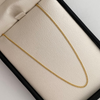 Cadena It Cubana Oro amarillo 18k 2,1 Gr / 1,8 mm / 45 Cm