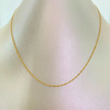 Cadena It Singapur Oro amarillo 18k +1 / 1,15 Gr / 1 mm / 45 Cm