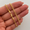 Cadena It Franco Oro amarillo 18k +1 / 5,8 Gr / 2,1 mm / 50 Cm