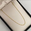 Cadena It Mini 3x1 Oro amarillo 18k 1,55 Gr / 1,4 mm / 50 Cm