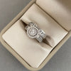 Anillo It argolla y pisargolla (POR FABRICACION) Oro blanco 18k / Talla 7 / 9,5 Gr